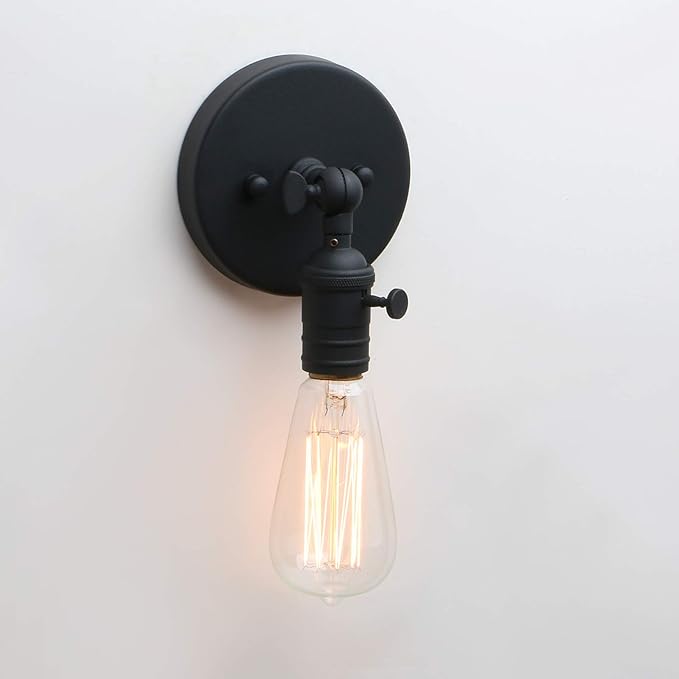 PERMO Minimalist Single Sconces Socket 1- Light Wall Sconce Lighting - Image 4