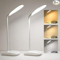 DEEPLITE Battery Operated Desk Lamp, LED Desk Light 3 Lighting Stepless Dimming by DEEPLITE