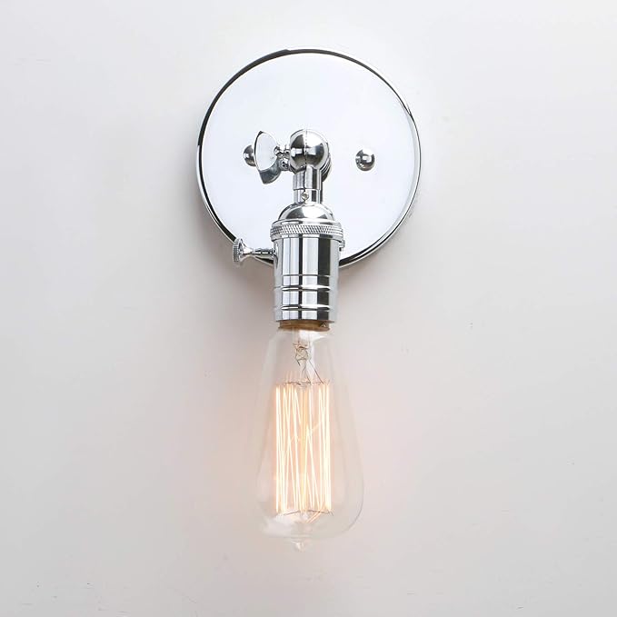 Permo Minimalist Single Socket 1- Light Wall Sconce Lighting - Image 3