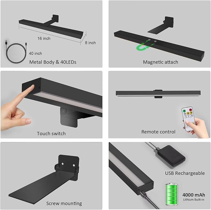 MIOBLUE Cordless Picture Lights - Image 2