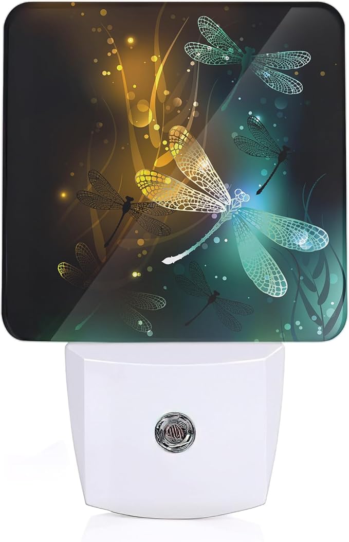 Dream Dragonfly Night Light, Night Light Plug into Wall by ZTHLL