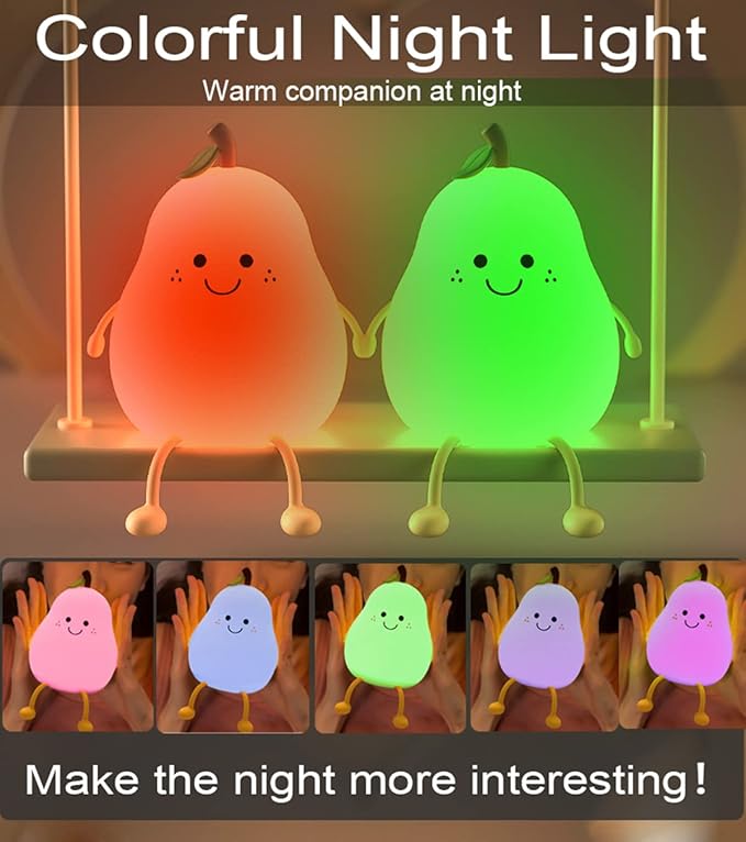 HAPPYBAG Cute Silicone Night Light - Image 4
