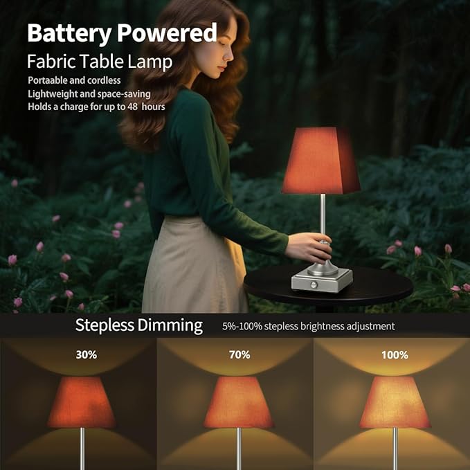 Rechargeable LED Table Lamps - Image 3