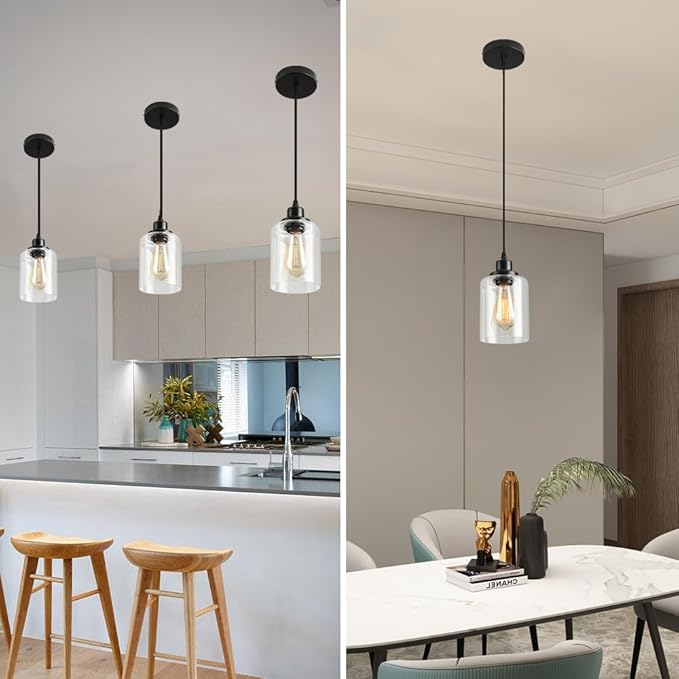 3 Lights Industrial Pendant Light - Image 5