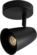 Aisilan LED Ceiling Spotlight, Adjustable GU10 Surface Mount Light, Matte Black by AisilanLighting