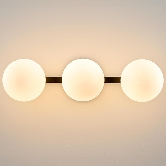 Bathroom Vanity Mirror Light Fixtures: 3 Lights Bath Wall Sconce Lighting by FeaseyFeaturedProducts