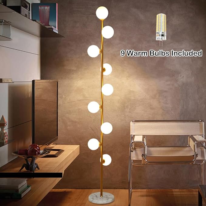 Hsyile Lighting KU300198 Cozy Elegant Modern Creative Floor Lamp - Image 2