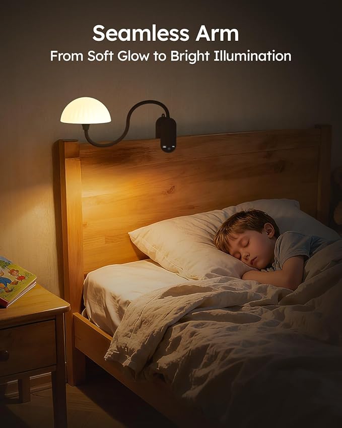 Cordless Clip On Lamp, Touch Control Desk Lamp - Image 8