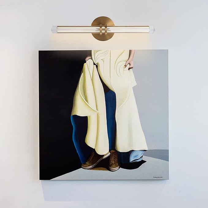YUYI Crystal Picture Light for Wall, Modern K9 Crystal Dimmable Painting Lights by YUYILIGHTING