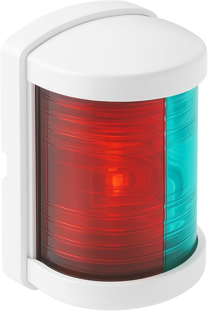 SEAFLO 11 Series Mini Sized LED Bi-Color Red/Green Navigation Light – 12V by SEAFLO