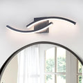 23.62 inch Vanity Light for Bathroom Lighting Fixtures Over Mirror Black by HLILCEH-Lighting