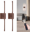 Battery Operated Wall Sconce Set of 2, 8000mAh Rechargeable Wall Sconces by Shenmoyl