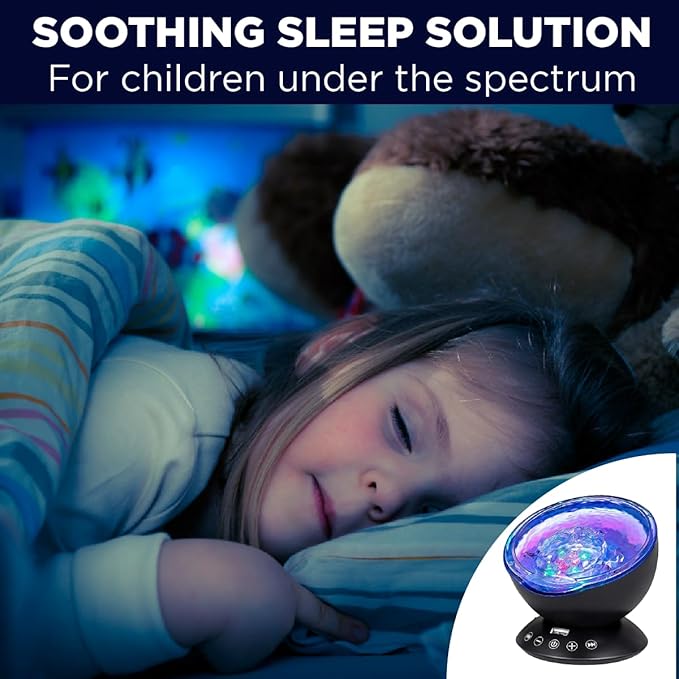 Bright Autism Calming Sensory Sea Lamp - Image 3