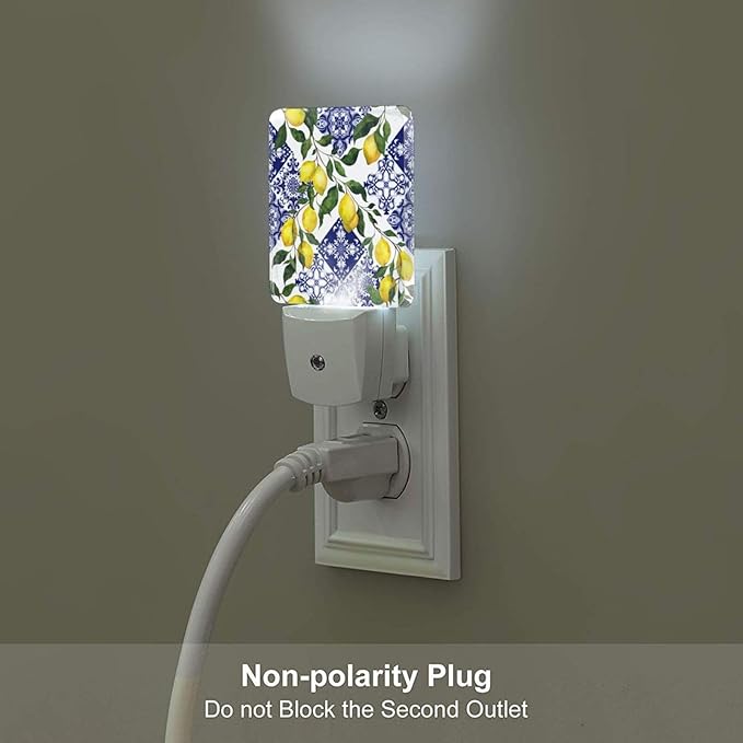 Led Night Light, Lemon Decorative Plug in Nightlights, - Image 4
