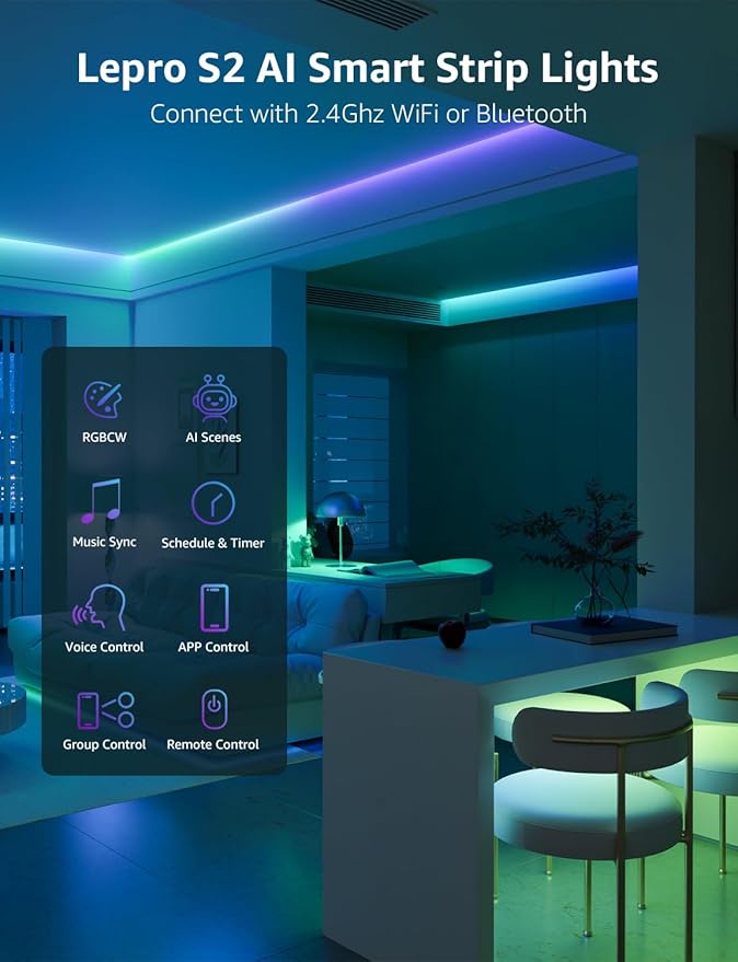 Lepro S2 AI Smart LED Strip Lights - Image 9