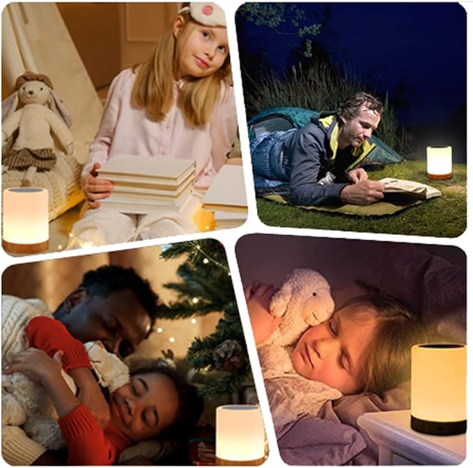 Night Light Touch Sensor Lamp Bedside Table Lamp - Image 6
