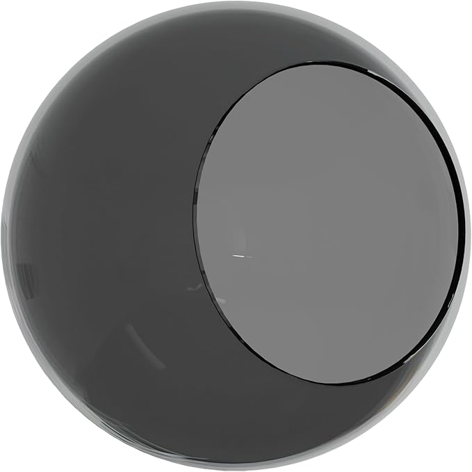 KASTLITE 16" Smoke Acrylic Lamp Post Globe | Smooth Textured by KastLite