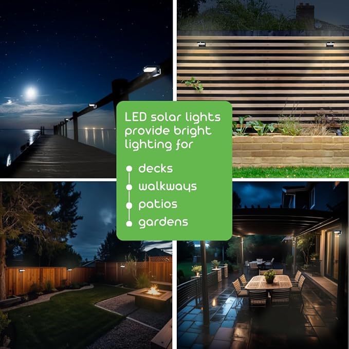 Square Solar Wall Lights - Image 4