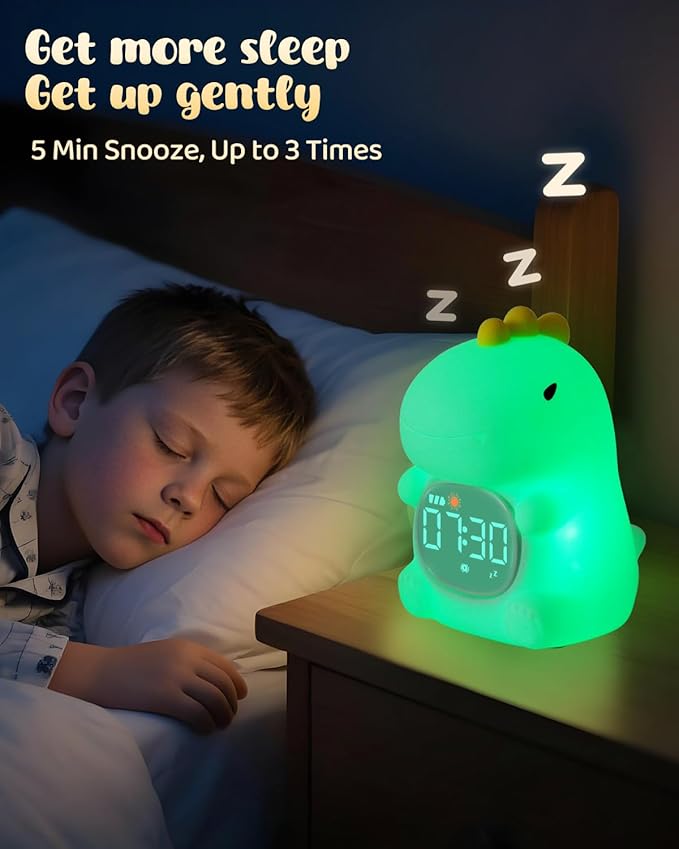 Dinosaus Alarm Clock for Kids - Image 8
