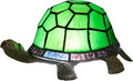Tiffany Style Turtle Table Lamp Green Stained Glass Lamp Kids Children Animal by NUODITOSLAMP