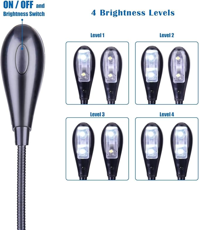10 Pack Music Stand Lights - Image 3