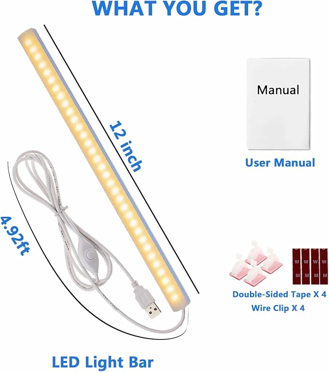 JUSJUBR Under Cabinet LED Sink Light - Image 7