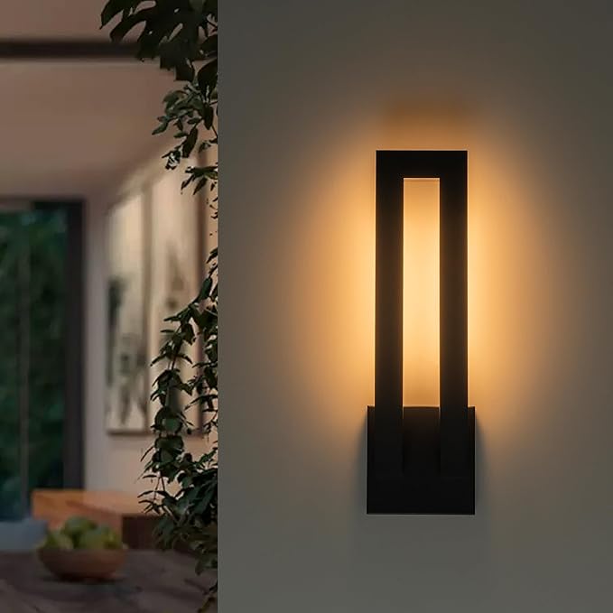 Modern Outdoor Wall Lights, 18 inch LED Long Wall Sconce, Waterproof Outdoor - Image 6