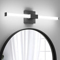 Ralbay 24inch Black Bathroom Vanity Light Bar 22W Modern LED Vanity Lights by RalbayLighting