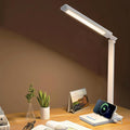 Desk Lamp with USB Charging Port, 14W 900LM Dimmable Eye-Caring Reading LED by ANNAITE