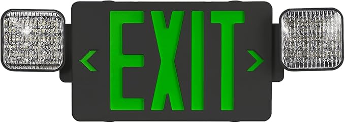 CM MZY Black Housing Exit Sign by CMMZY