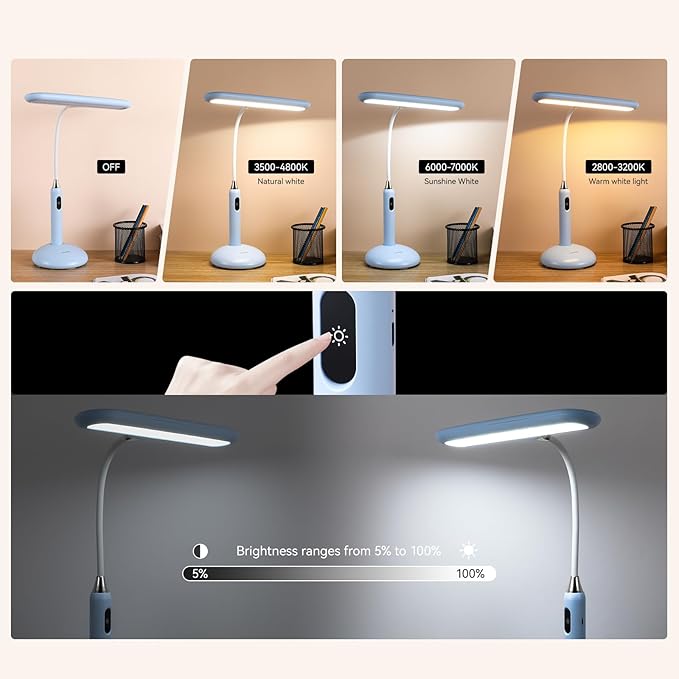 VAVOFO Wireless LED Desk Lamp 6778B - Image 2