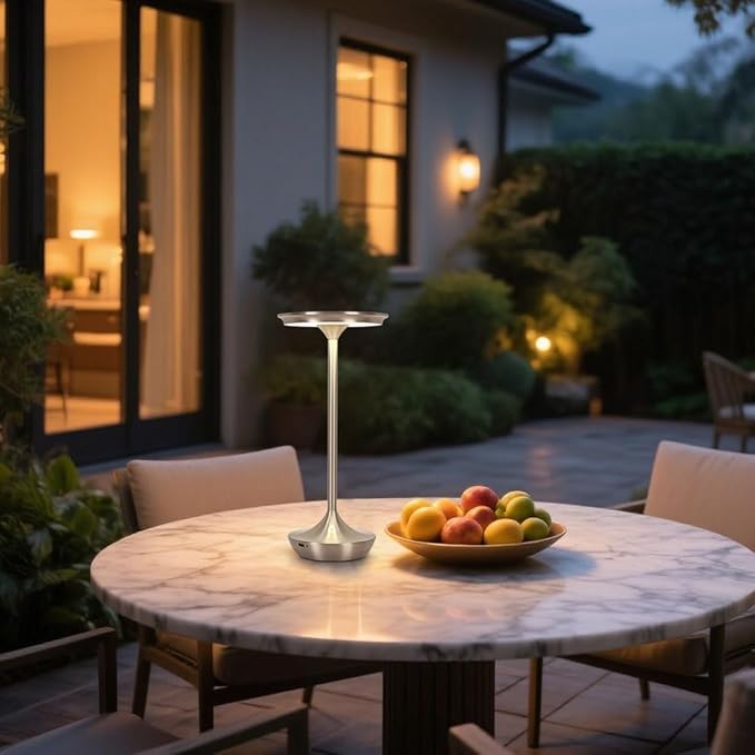 EJQ Cordless Table Lamp Rechargeable, 6000mAh Battery Operated LED Table Lights - Image 3