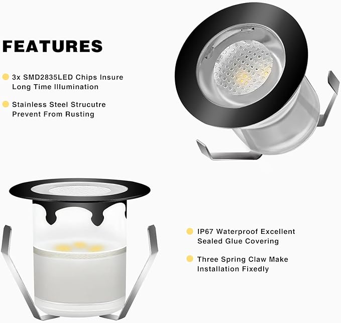 LED Recessed Deck Light Kits - Image 7