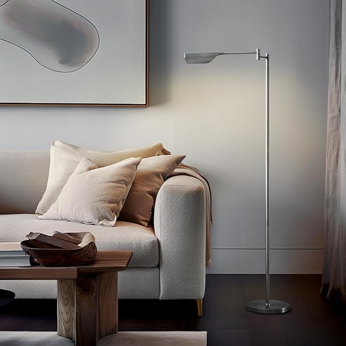 Brightech Leaf Pharmacy LED Reading Lamp, Dimmable Floor Lamp - Image 9