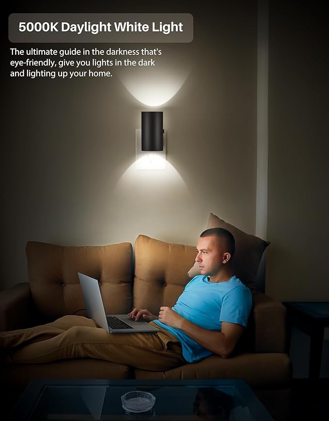 Night Lights Plug into Wall, LED Plug in Night Light - Image 4