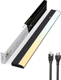 Hardwired Under Cabinet Lighting, 24 inch LED Under Counter Lights by AULAIDIK
