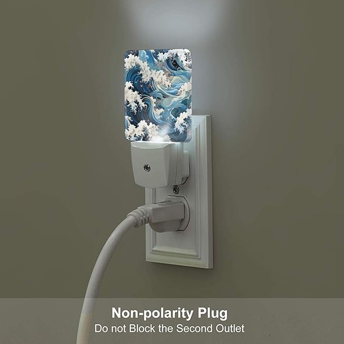 Movement of Waves Night Light, Plug-in Night Lights - Image 5