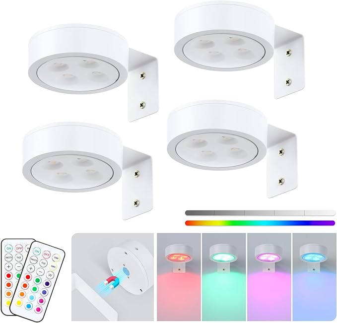4-Pack Picture Light Battery Operated - Image 8