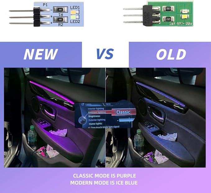 NJSBYL Blue-Purple Interior Ambient Lighting LED Circuit Board - Image 5