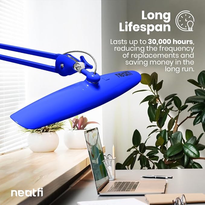 Neatfi XL 2, 200 Lumens LED Task Lamp, 24W Super Bright Desk Lamp, 4 Level - Image 2
