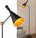 Modern Industrial Floor Lamp For Bedroom, Living Room, Skinny Corner Accent by DECOLUCELIGHTINGPERSONALIZEDLAMPDECOR