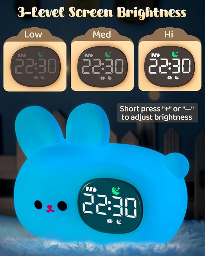 Bunny Alarm Clock for Kids - Image 6