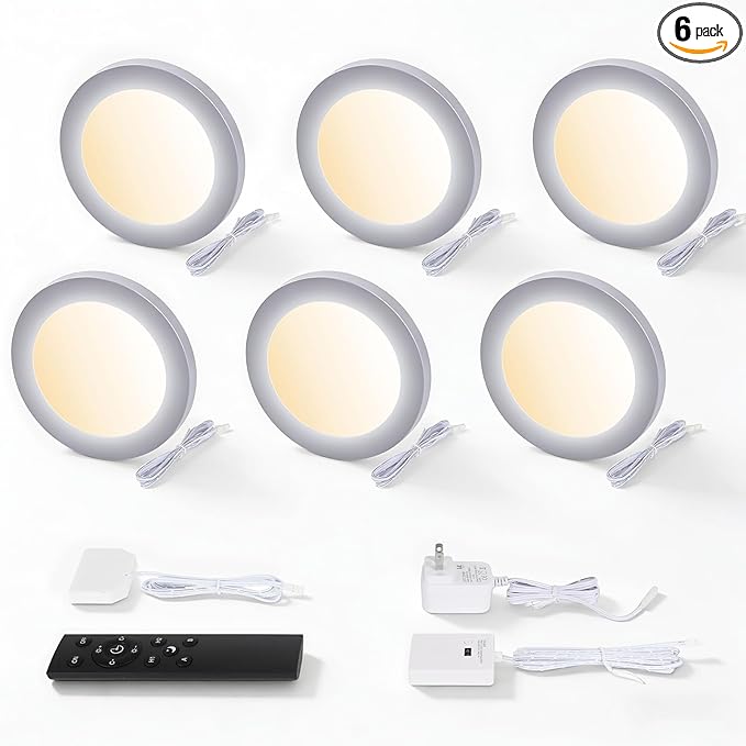 V4light Smart Plug-in Light Pucks, Under Counter Lighting by V4light