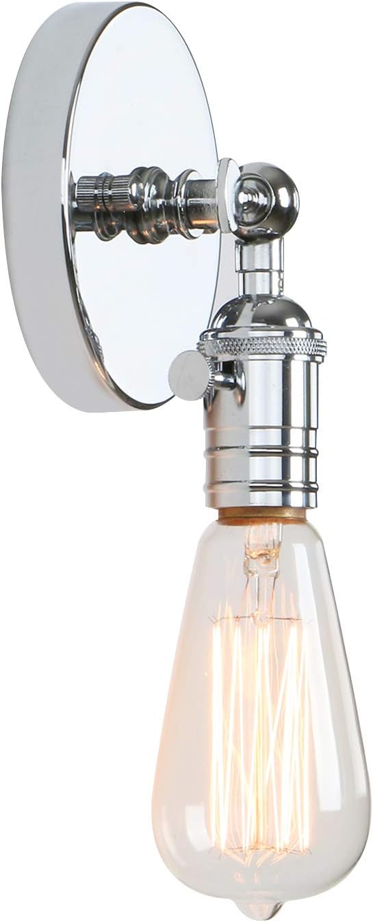 Permo Minimalist Single Socket 1- Light Wall Sconce Lighting by PERMO