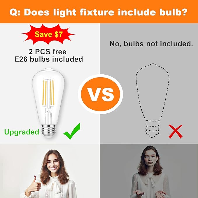 DLLT Wall Sconces Set of Two: Modern Bathroom Vanity Light Fixtures - Image 4