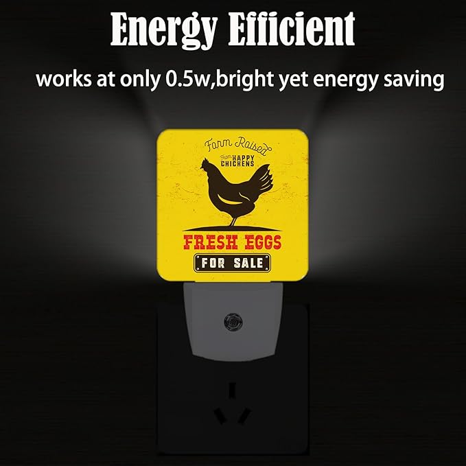 Funny Chicken Night Light, Plug Into Wall - Image 4