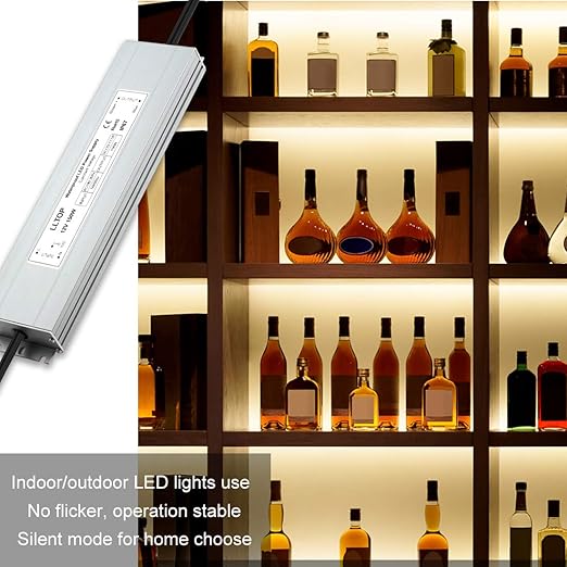 LED Power Supply 150 Watts LLTOP Waterproof IP67 LED Driver 100-264V AC to 12V - Image 5