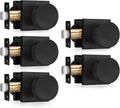 Haidms Matte Black Door Knobs Passage, Heavy Duty Square Matte Black Hall and by Haidms