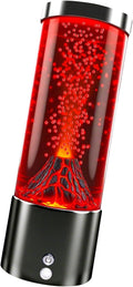 USB Powered Touch Sensitive Volcano Lamp Chromatic Modes Shatterproof Acrylic by Unknown