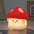 Hug Mushroom Night Light, 50-Hour Battery & Pat Control, Squishy Lamp by Rytinazzz
